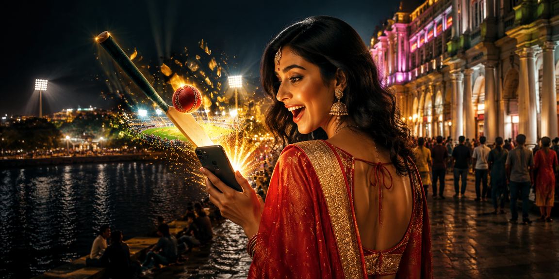 Player enjoying Teen Patti game on mobile device
